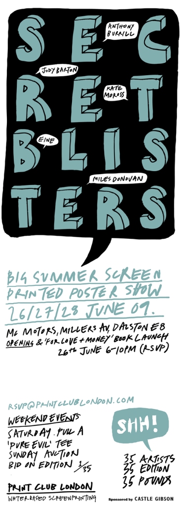 Blisters-Poster